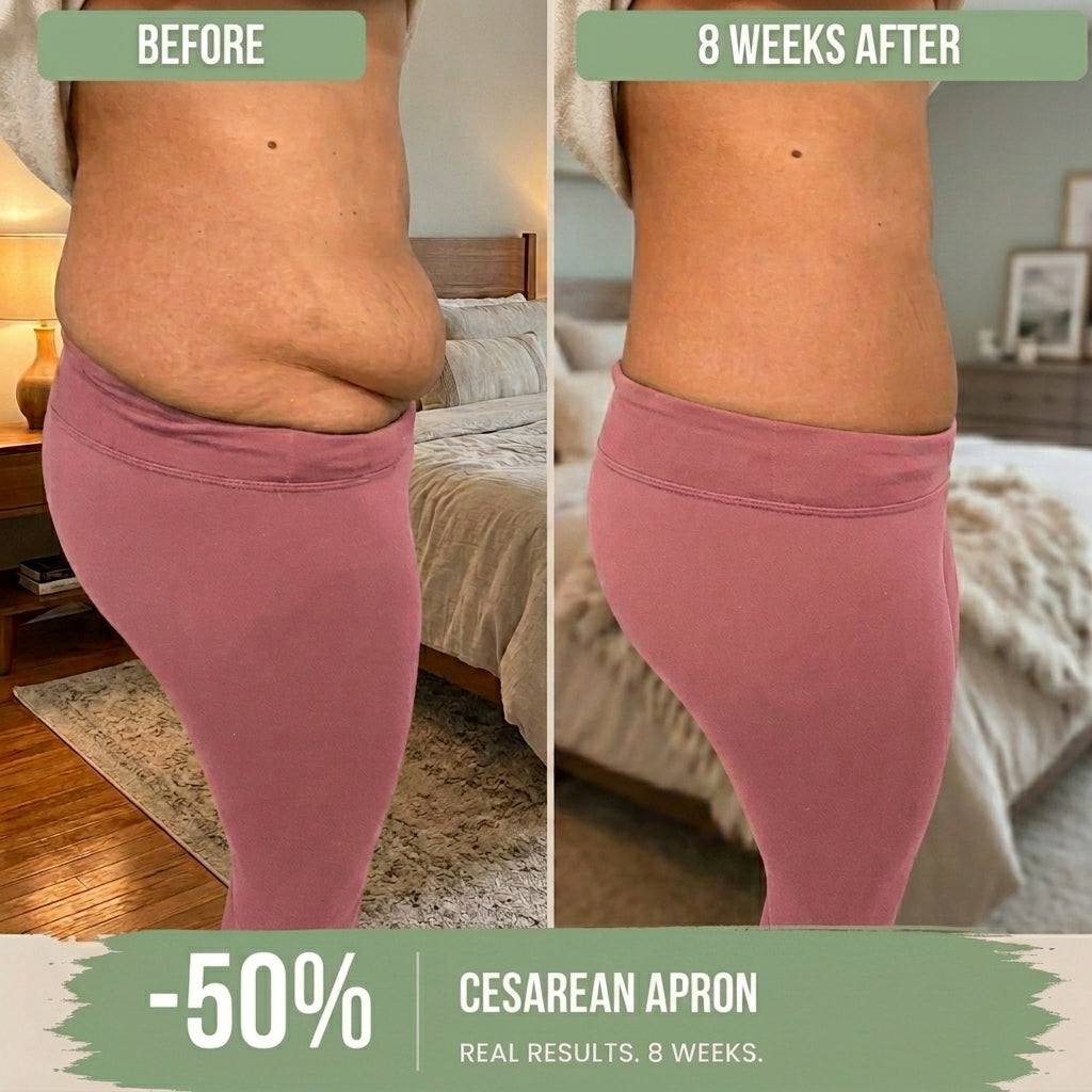 High-waisted postpartum shaping underwear