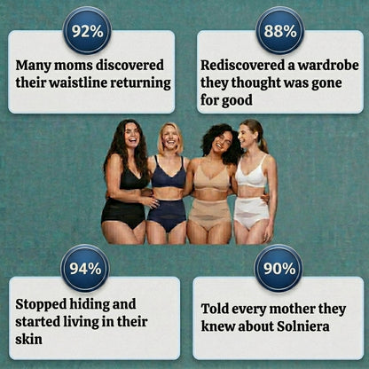 High-waisted postpartum shaping underwear