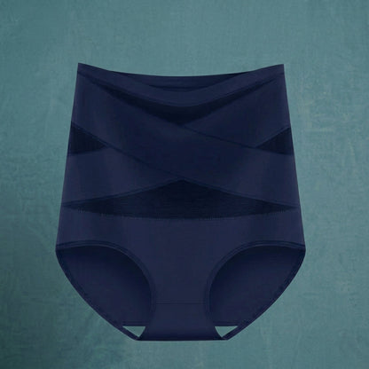High-waisted postpartum shaping underwear